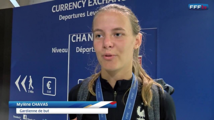 Les vice-championnes du monde U20 Féminines de retour en France