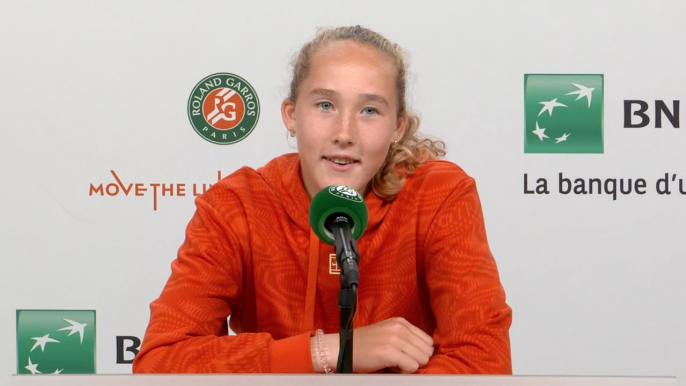 Tennis - Roland-Garros 2024 - Mirra Andreeva : "It was tough to play against a friend, Gracheva..."