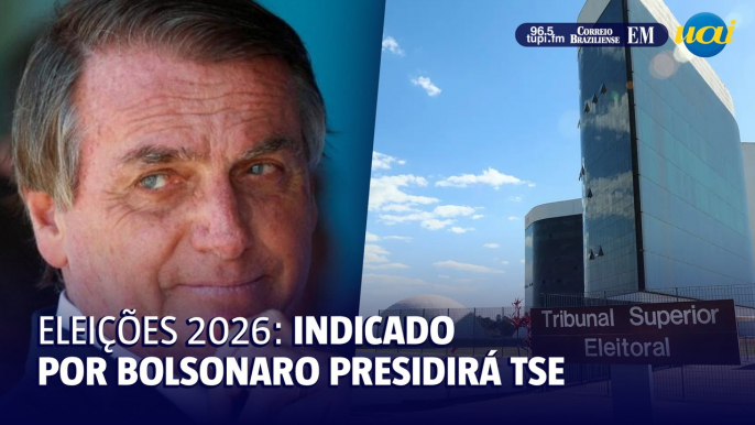 Ministro indicado por Bolsonaro vai presidir o TSE nas eleições de 2026