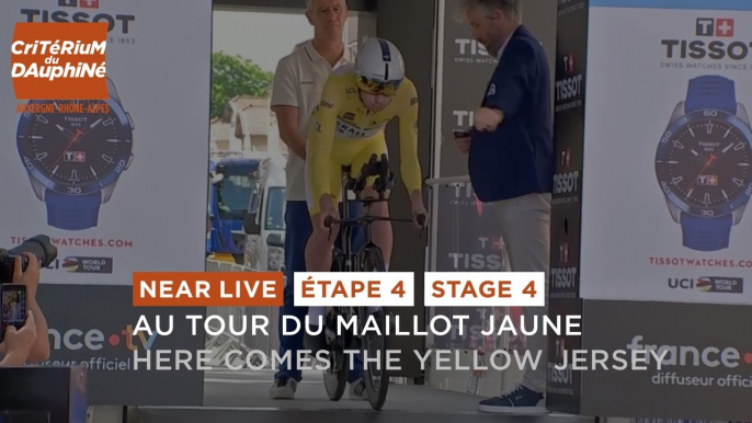 Here comes the Yellow jersey - Stage 4 - Critérium du Dauphiné 2024