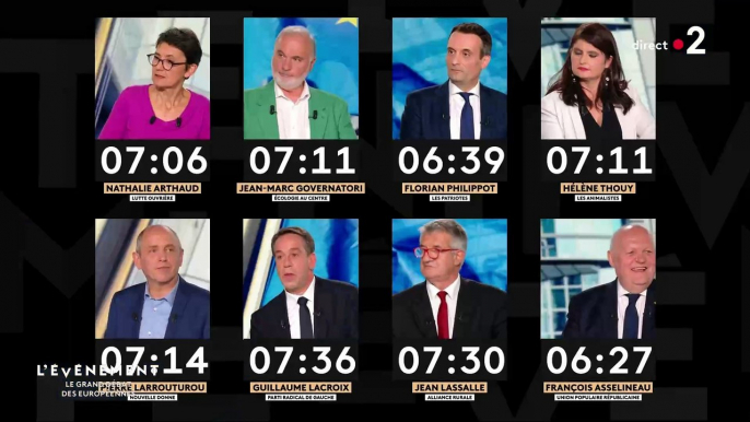 Le débat des "petites listes" se termine en chaos sur France 2, les candidats furieux contre l'heure tardive et le temps de parole réduit qui leur a été accordé