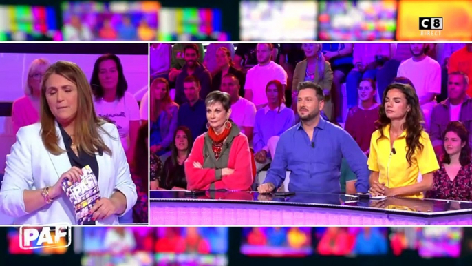 Pascale de La Tour du Pin absente de "PAF".Exclusif - Pascale De La Tour Du Pin - Sur le plateau de l'émission TPMP (Touche Pas à Mon Poste) présentée en direct par C.Hanouna et diffusée sur C8. © Jack Tribeca / Bestimage