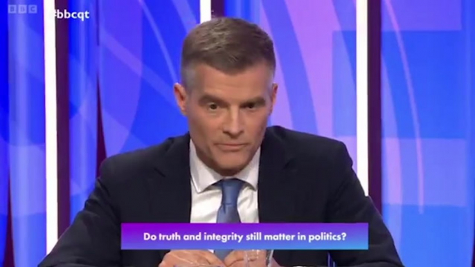 Mark Harper repeats Rishi Sunak’s £2,000 Labour tax claim on Question Time as Fiona Bruce forced to step in