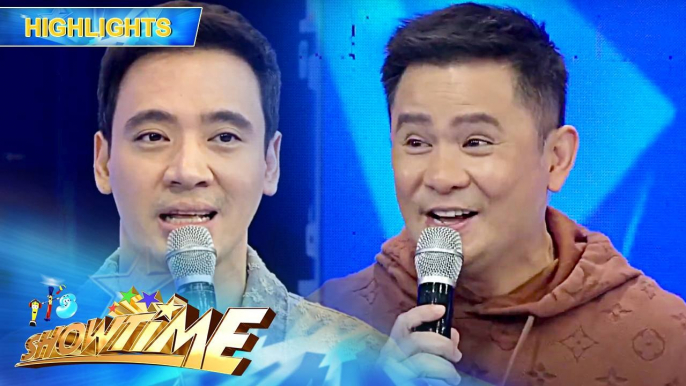 Erik Santos, may hirit kay Ogie Alcasid | It’s Showtime