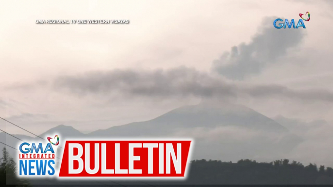 19 na volcanic eruption, naitala sa Bulkang Kanlaon sa loob ng 24 oras | GMA Integrated News Bulletin