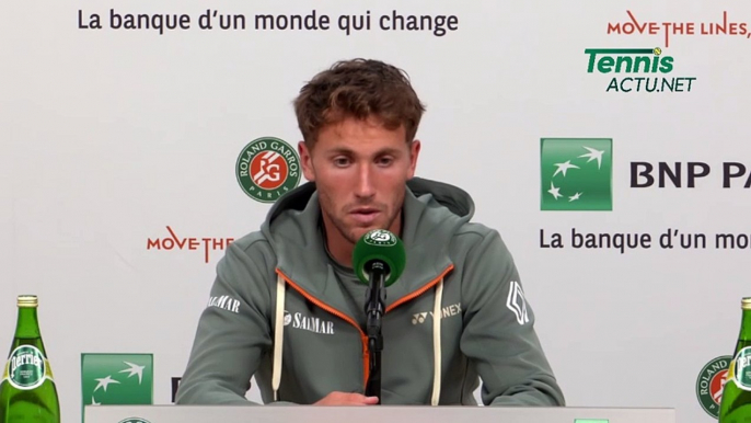 Tennis - Roland-Garros - Casper Ruud : "It's unfortunate, I felt an ache in my stomach..."