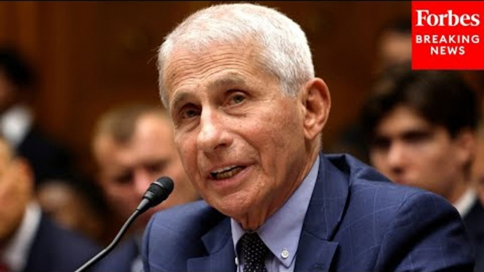 Dem Lawmaker Asks Dr. Fauci How To 'Bolster Confidence' In Vaccines