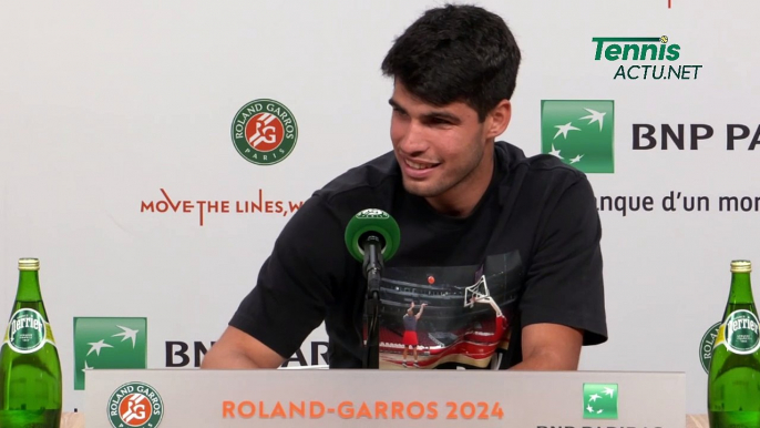 Tennis - Roland-Garros 2024 - Carlos Alcaraz : "The trophy I'm most proud of"