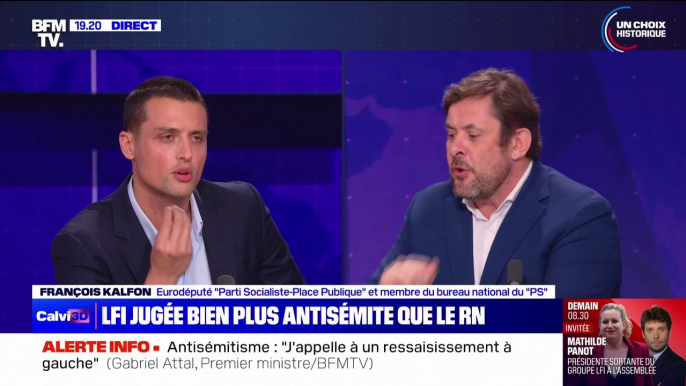 Aleksandar Nikolic (député européen Rassemblement national): "Il y a des responsables politiques, comme Jean-Luc Mélenchon, qui essaient d'invisibiliser cet antisémitisme en disant qu'il est résiduel"