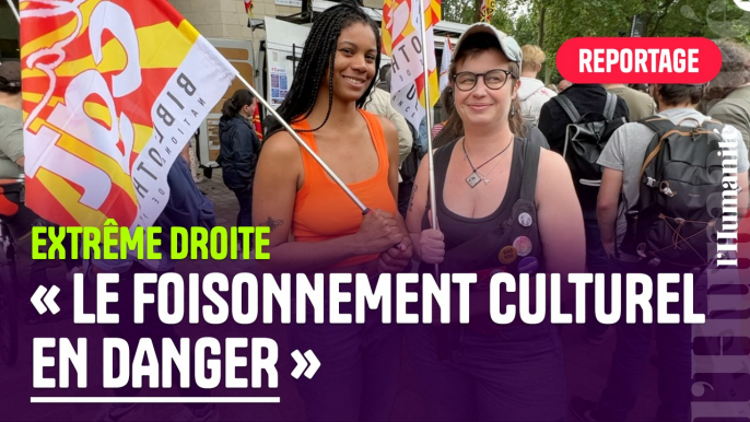 Le monde de la culture manifeste en force contre l’extrême droite à Paris