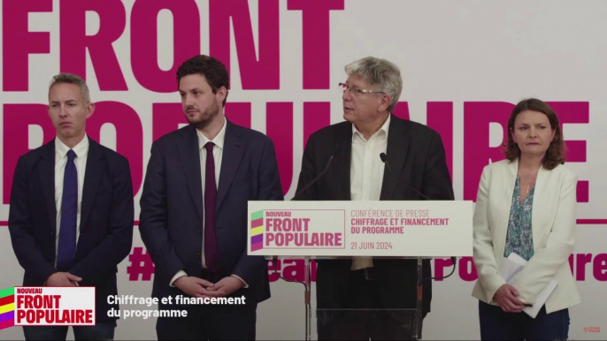 Nouveau Front populaire: "Cette année 2025, la dépense publique pourra atteindre 100 milliards d'euros", estime Éric Coquerel