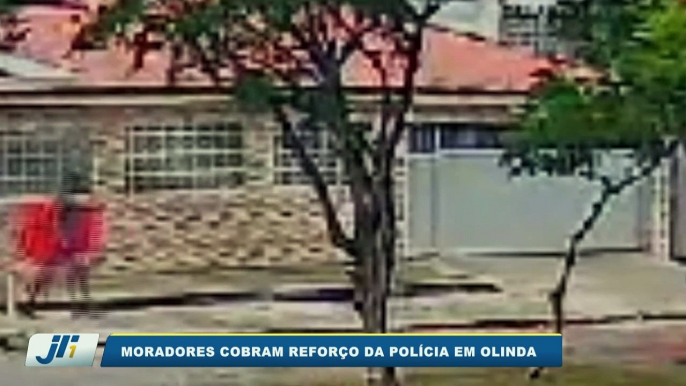 Moradores cobram reforço da Polícia em Olinda