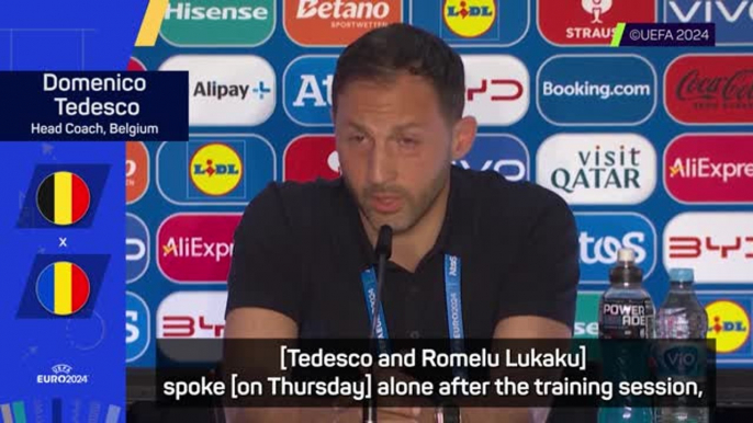 Tedesco believes Lukaku will find goalscoring touch