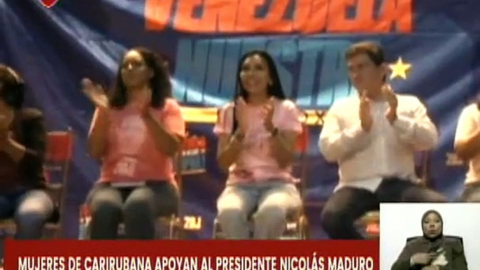 Falcón | Féminas del mcpio. Carirubana reafirman su apoyo al presidente Nicolás Maduro