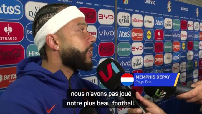 Pays-Bas - Depay : "Nous n'avons pas joué notre plus beau football"