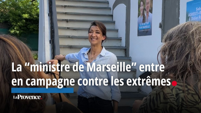 Législatives : la "ministre de Marseille" entre en campagne contre les extrêmes