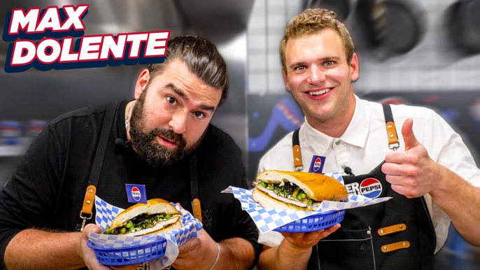 Max From 'Pardon My Take' Cooks Up Iconic Philly Dish | What's For Lunch Presented by Pepsi