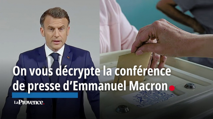 On vous décrypte la conférence de presse d’Emmanuel Macron