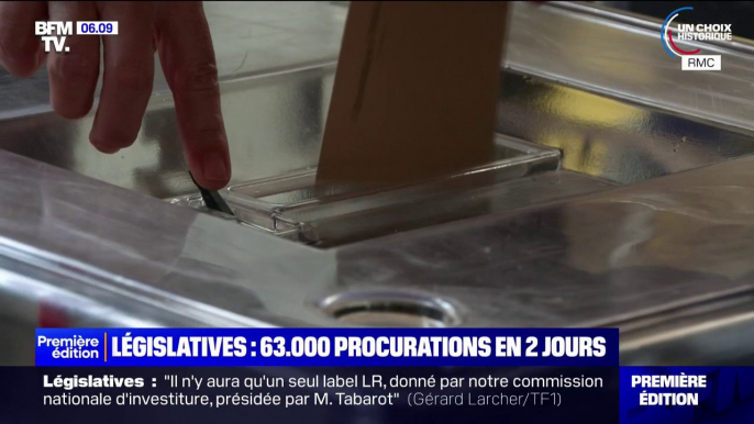 Législatives anticipées: 63.000 demandes de procuration effectuées en deux jours