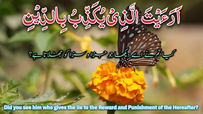 Surah Maun with Urdu and English translation