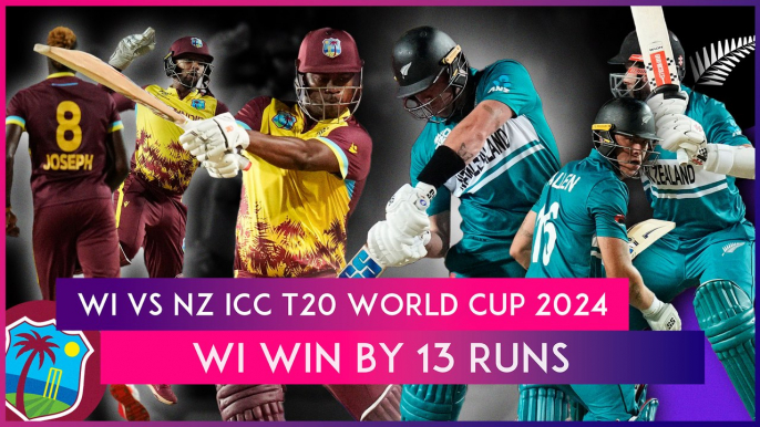 WI vs NZ Stat Highlights ICC T20 World Cup 2024: West Indies Qualifies For Super Eight Stage