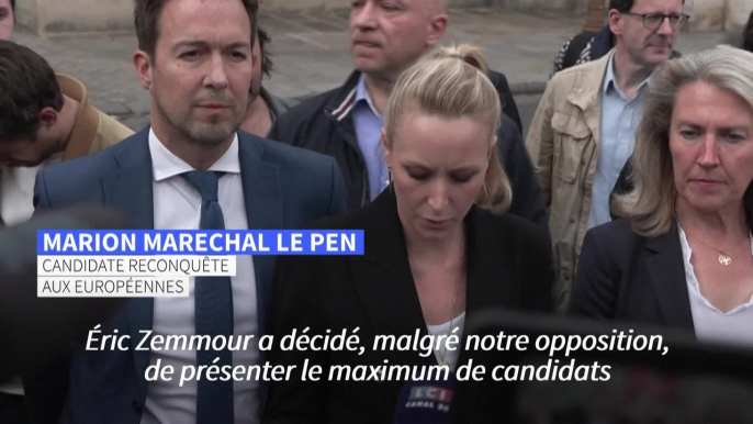Droite en France: Marion Maréchal acte la rupture avec Zemmour, les cadres de LR excluent Éric Ciotti