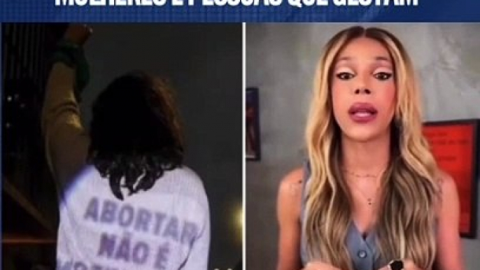 VÍDEO: ÉRIKA HILTON SOBRE 4BORTO: 'ATAQUE ÀS MULHERES E PESSOAS QUE GESTAM'