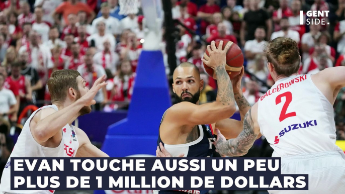 Evan Fournier : quel est le salaire du joueur de l’équipe de France de basket ?