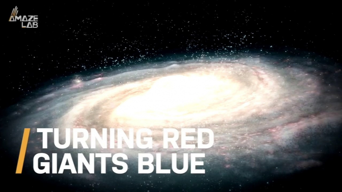 Turning Red Giant Stars Blue? This Black Hole is Amazing