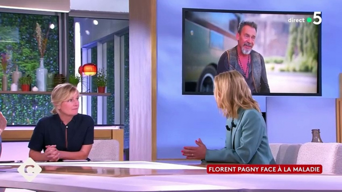 "C à Vous", extrait d'une interview de Florent Pagny faite par une célèbre journaliste.