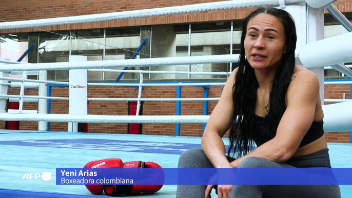 Sudor y tinta: La boxeadora colombiana Yeni Arias rumbo a París-2024