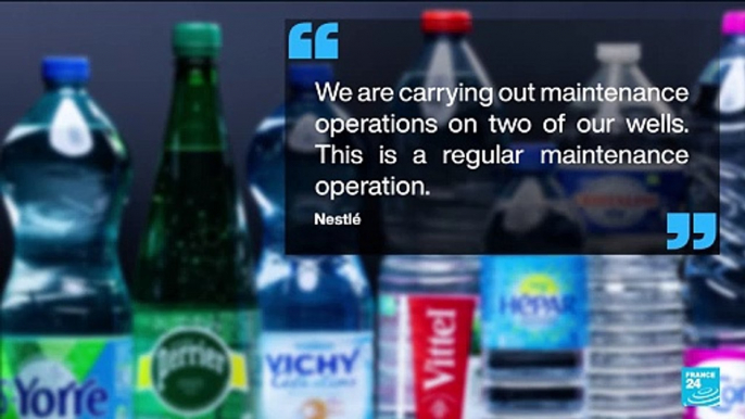 Nestle denies having suspended one-liter Perrier bottles as reported in the news