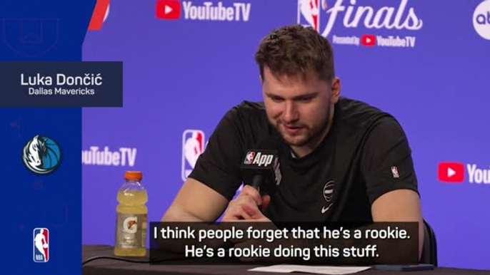 'Unbelievable' to be Lively's team-mate - Doncic