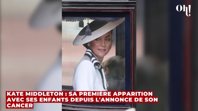 Kate Middleton : sa première apparition avec ses enfants depuis l'annonce de son cancer