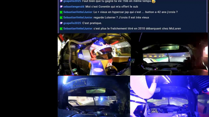 24h du Mans 2024 : compilation de mes lives twitch avec onboards (3/5)