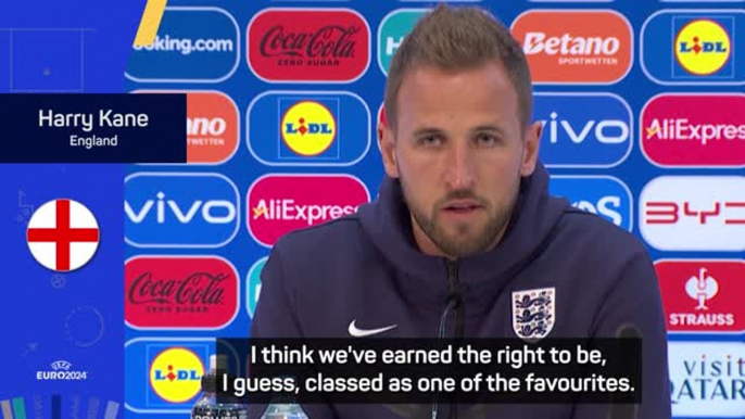 'England have earned right to be Euro 2024 favourites' - Kane