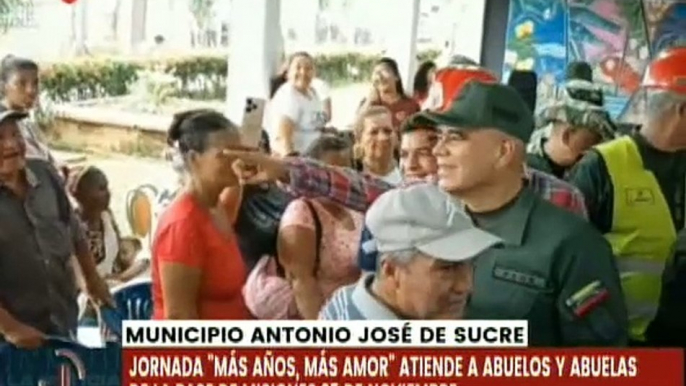 Barinas | Jornada Más Años, Más Amor favoreció a abuelos y abuelas del mun. Antonio José de Sucre