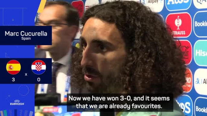 Spain are always among Euros favourites - Cucurella