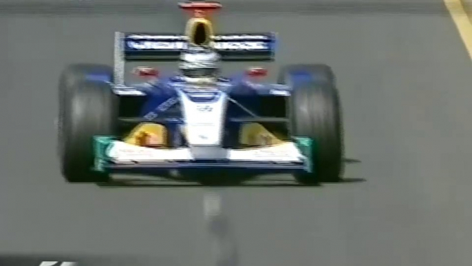 F1 – Nick Heidfeld (Sauber Ferrari V10) lap in qualifying – Australia 2003