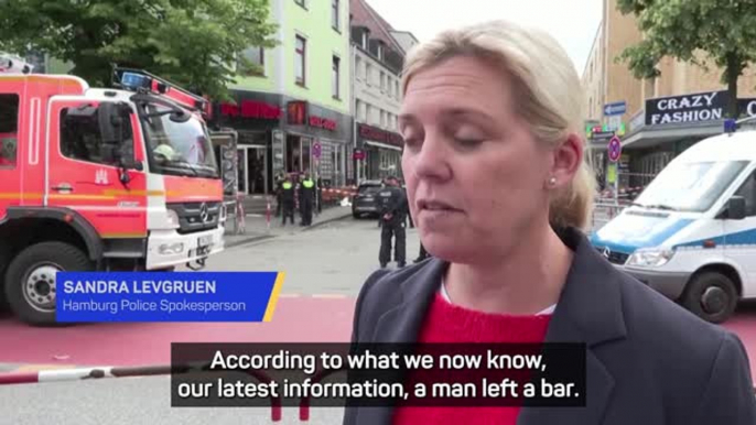 German police say axe-wielding person was isolated incident