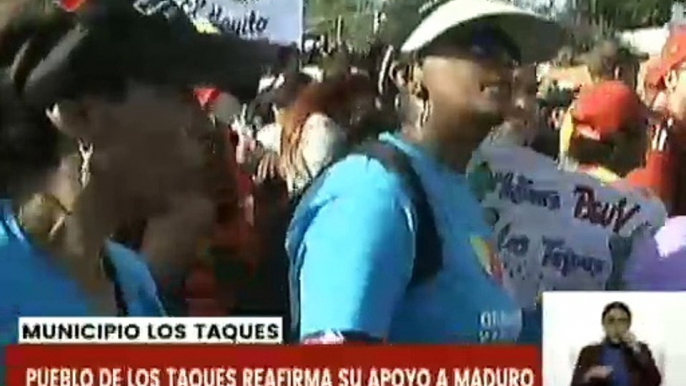 Pueblo de Falcón demostró una vez más su apoyo al Pdte. Nicolás Maduro