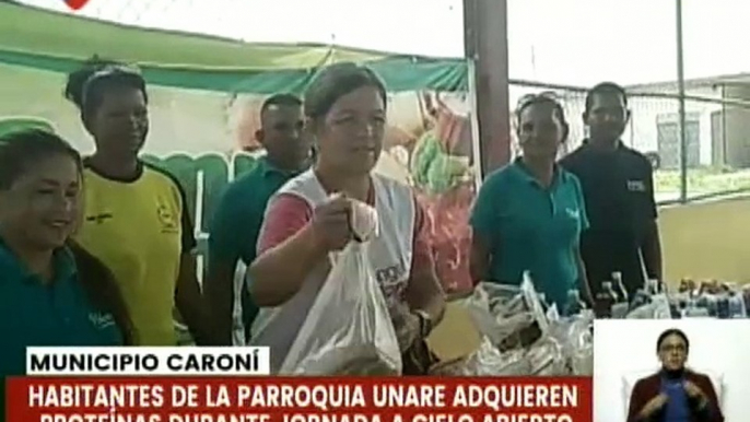 Bolívar | Ciudadanos son beneficiados con distribución de proteína animal en el mcpio. Caroní
