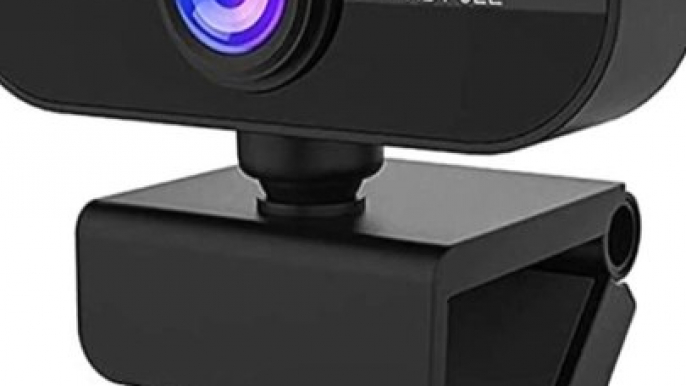 Full HD 1080p Webcam with Microphone, Adjustable Viewing Angle Web Cam, and Wide Compatibility for Windows, Mac OS, Linux, and Major Live Broadcast Platforms