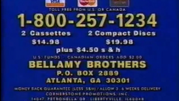 Cornerstone Promotions The Bellamy Brothers Commercial