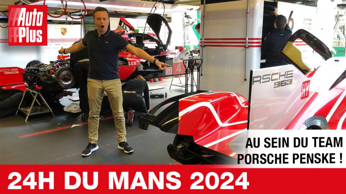 24h du Mans 2024 : en immersion avec le team PORSCHE PENSKE !