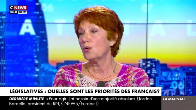 Législatives - L’actrice Véronique Genest sur CNews: "Ma grande peur, c’est la France insoumise. Pour moi, c’est la honte. Ils font monter l'antisémitisme" - Regardez