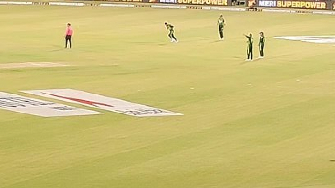 Muhammad Amir bowling Pakistan vs New Zealand 5th T20