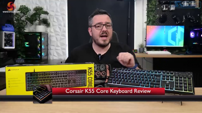 Is Corsair K55 Good For Gaming? - Corsair k55 Core RGB Gaming Keyboard Review