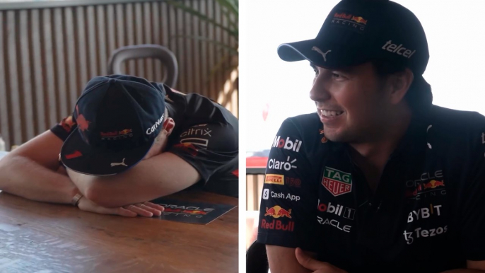 Red Bull recuerda victoria de Checo Pérez sobre Max Verstappen en peculiar enfrentamiento de 2022