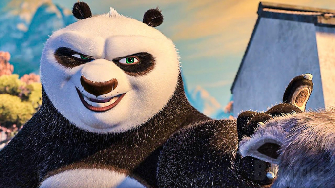 "Je suis LE gros panda gras" - La scène du Skadoosh | Kung Fu Panda | Extrait VF  4K